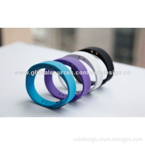 BT 4.0 3D Sensor iOS and Android Smart Wristband with Pedometer and Sleep Monitor